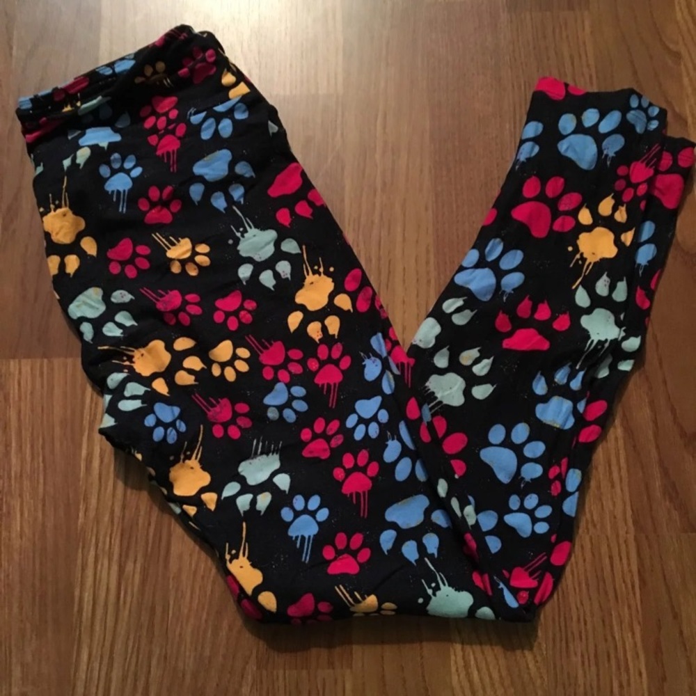 LLR OS splash pawprint Leggings